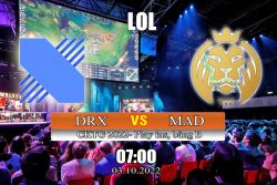 kèo esports DragonX vs MAD Lions